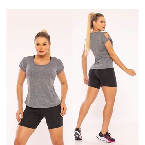 BLUSA DRY OMBRO VAZADO P M & G & GG