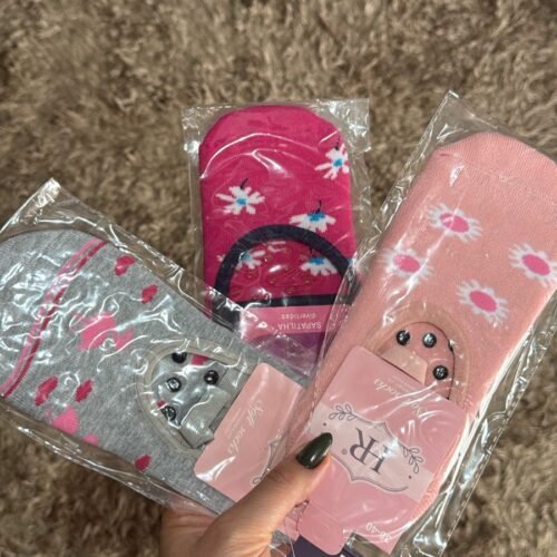 MEIAS DE PILATES ESTAMPADAS